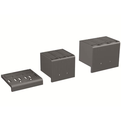 Cubre Terminales Altos 2P Htc XT4 3P 1SDA066670R1 — ABB — ABB