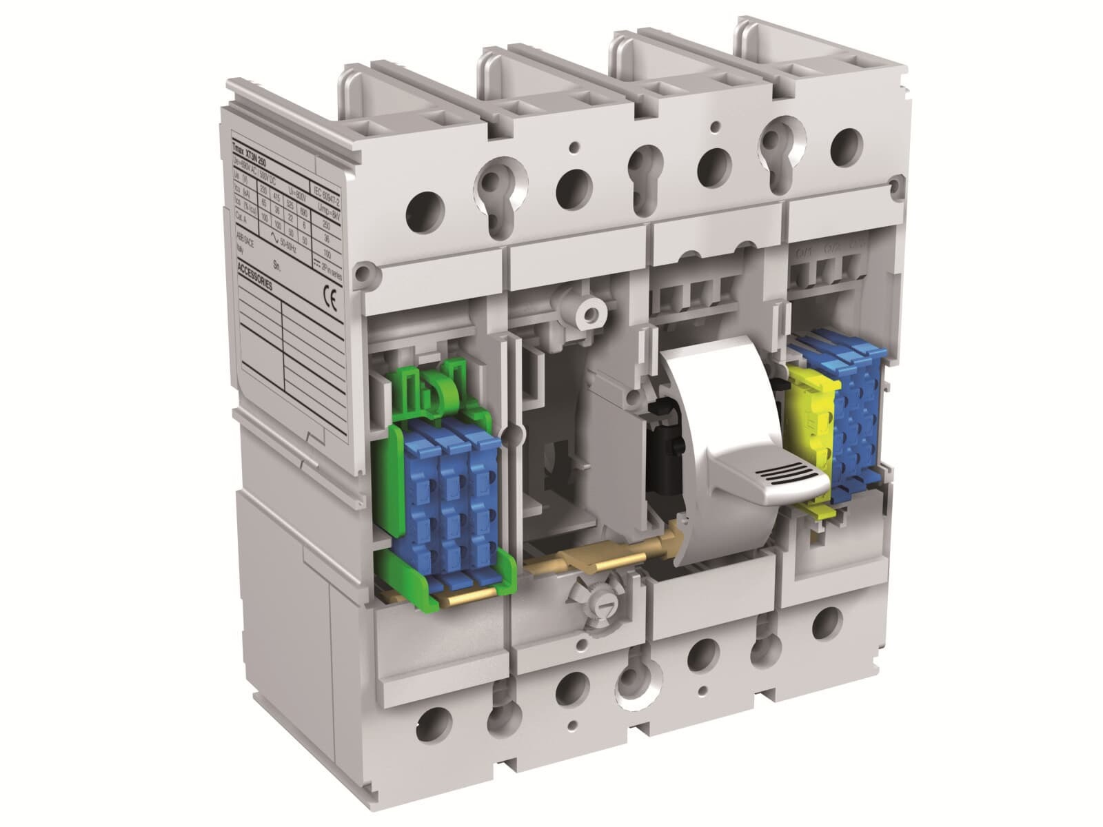 Contacto Auxiliar -C 3Q+1SY 24VDC XT2-XT4 F/p 1SDA066448R1 — ABB — ABB