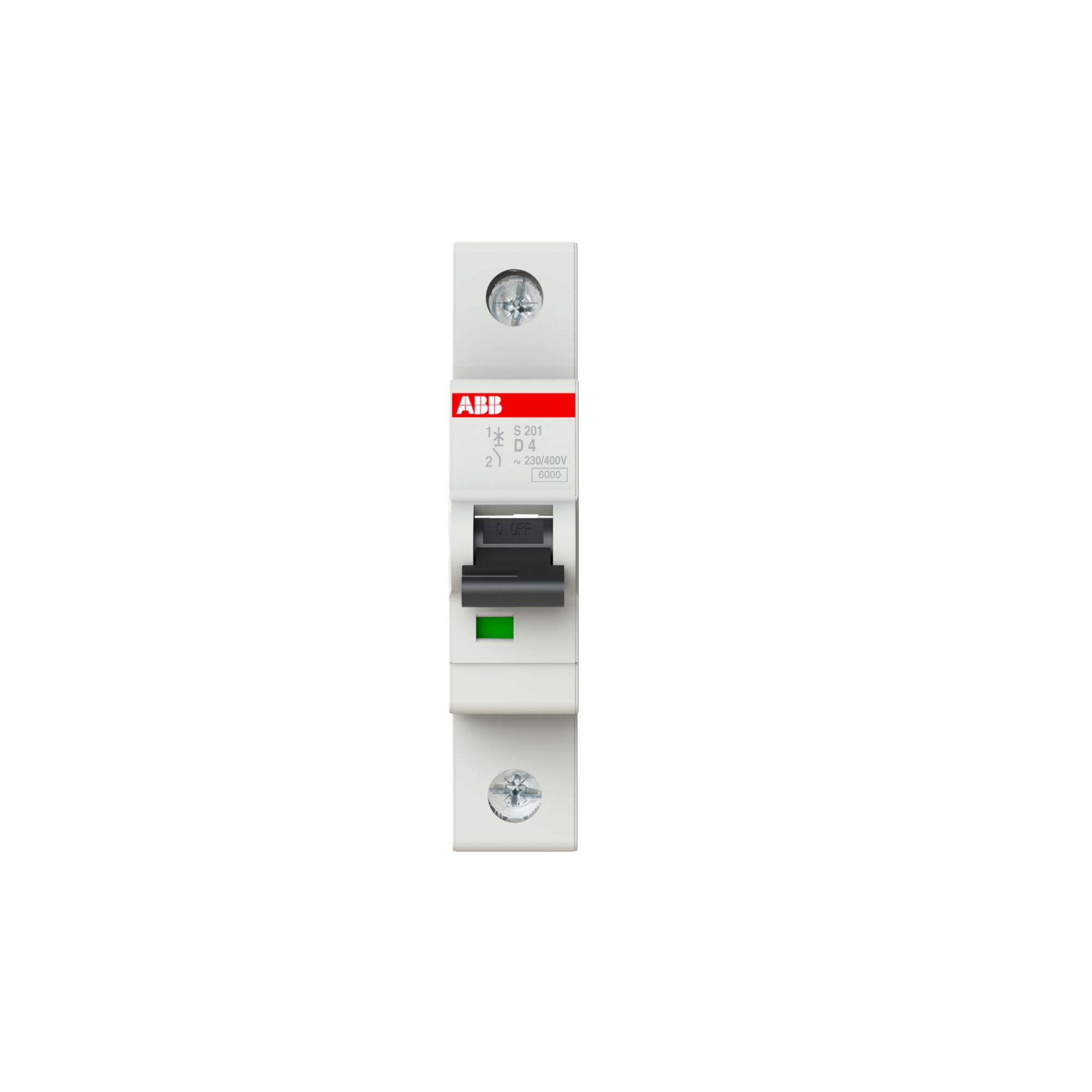 Interruptor automático 1x4A 10kA curva D S200 2CDS251001R0041 ABB — ABB