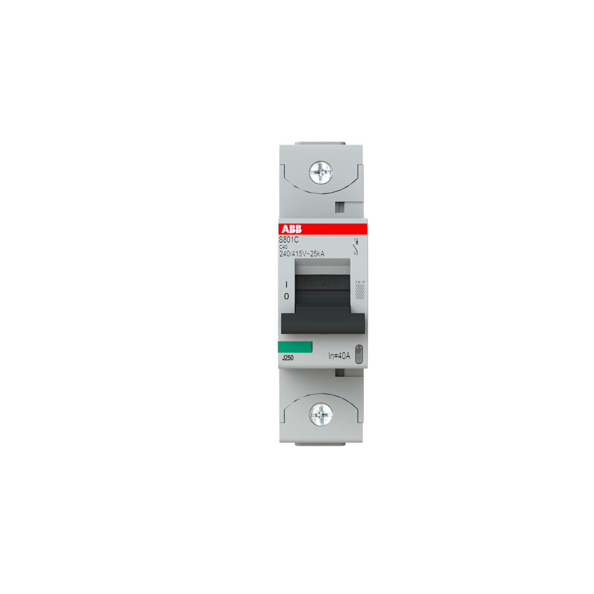 Interruptor automático 1x40A 25kA curva C 2CCS881001R0404 ABB — ABB