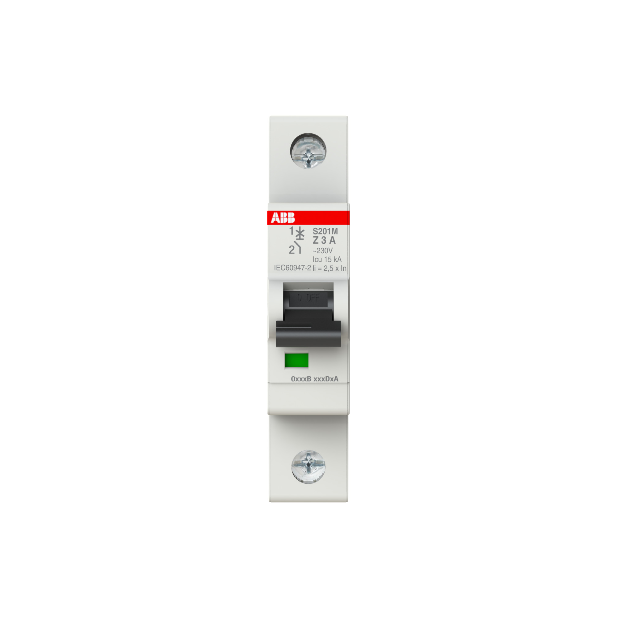 Interruptor automático 1x3A 15kA curva Z 2CDS271001R0318 ABB — ABB
