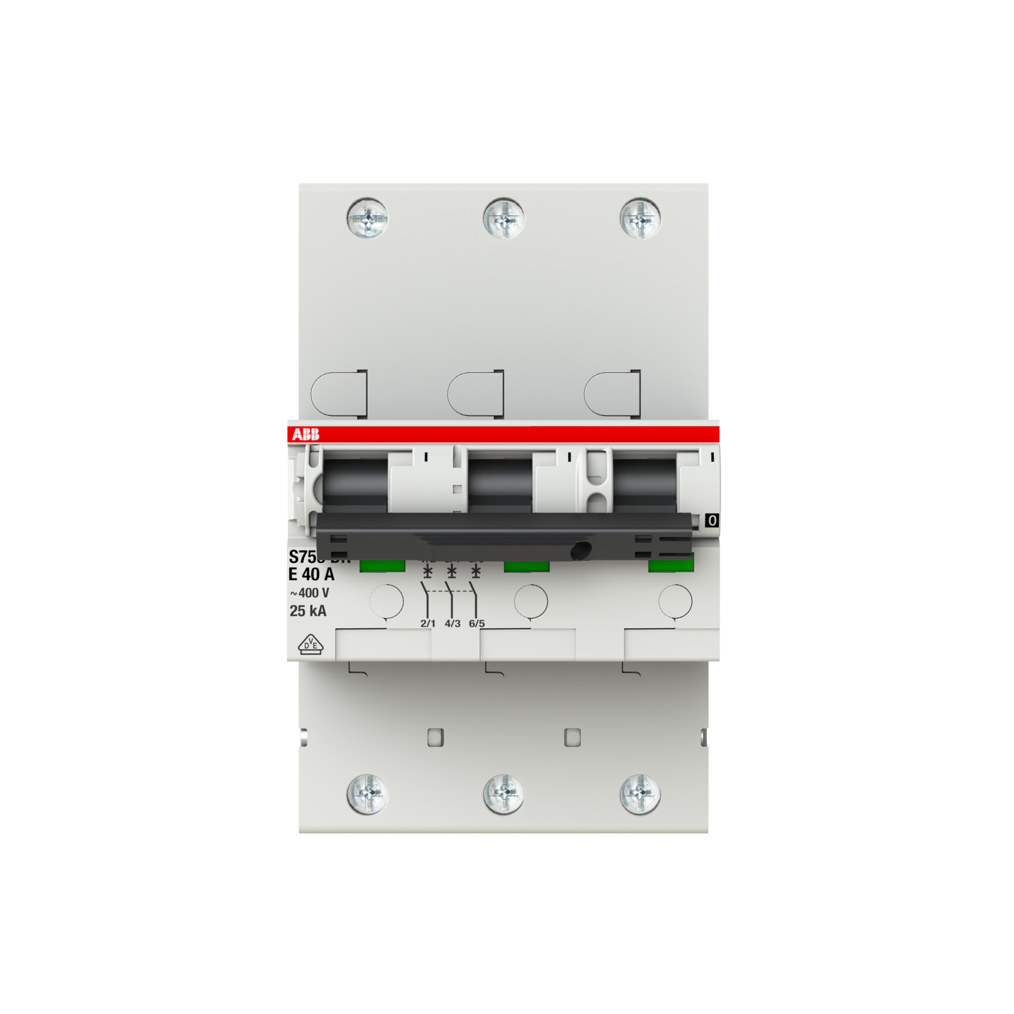 Interruptor automático 3x40A 25kA 2CDH783010R0402 ABB — ABB