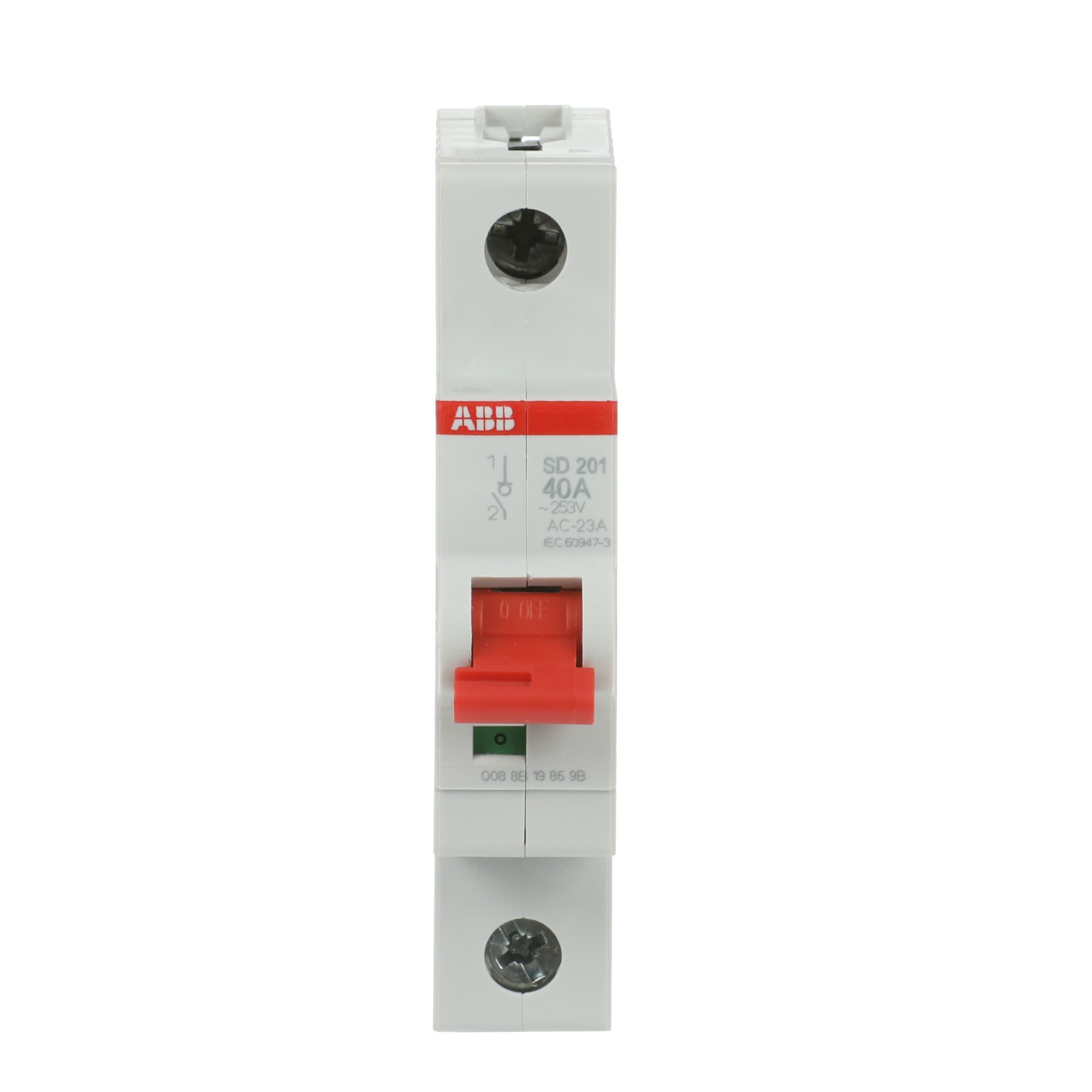 Interruptor SECCIONADOR 1x40A SD200 2CDD281101R0040 ABB — ABB