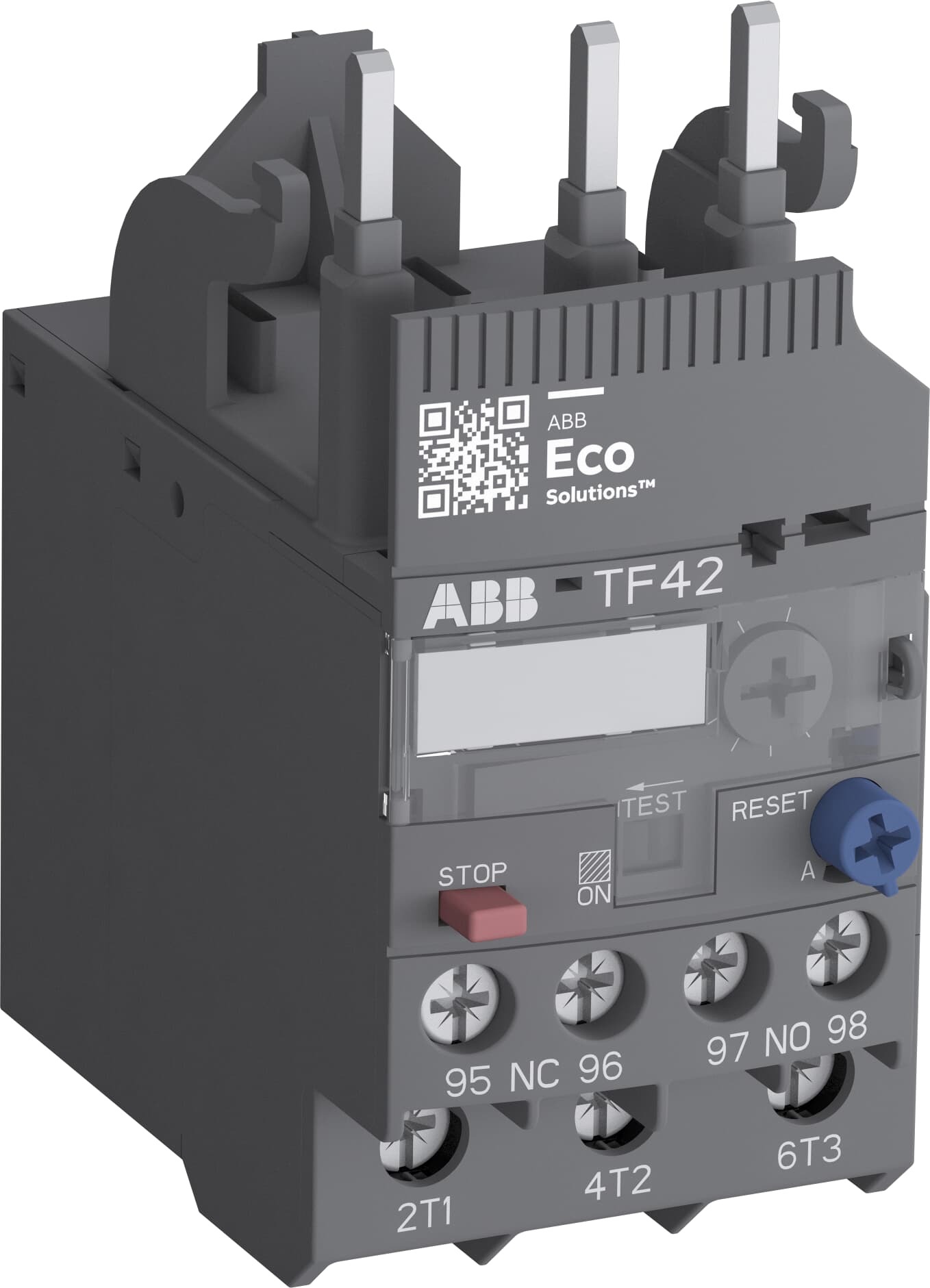 Relé TERMICO TF42-0.74 REG 0.55....0.74 1SAZ721201R1021 ABB — ABB