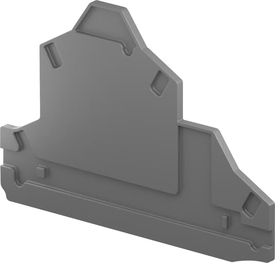 Tapa Final para Borne Doble Gris EK2.5-D2 1SNK705960R0000 — ABB — ABB