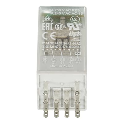 Relé CAPSULADO MINI C/LED 14 PINES 4NANC 12V DC CR-M012DC4L 1SVR405613R4100 ABB — ABB