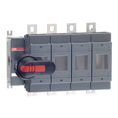 Seccionador Fusible con Maneta 4 Polos 250A - OS250D04FP 1SCA022726R8620 — ABB — ABB