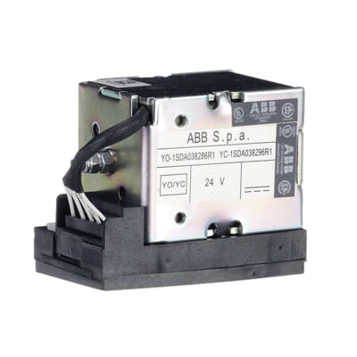 Bobina DE APERTURA LIBERACION TENSION DE SUMINISTRO 24V DC E1 / 6-T8 1SDA038286R1 ABB — ABB