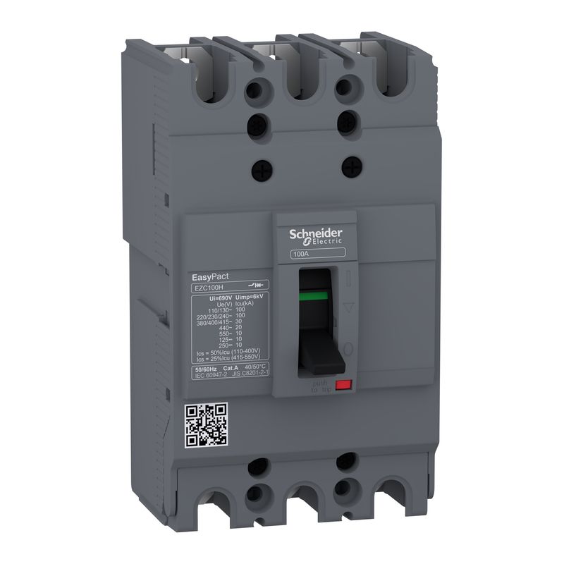 Interruptor caja moldeada 3x100A 380V 30kA 28341859 Schneider — Schneider Electric