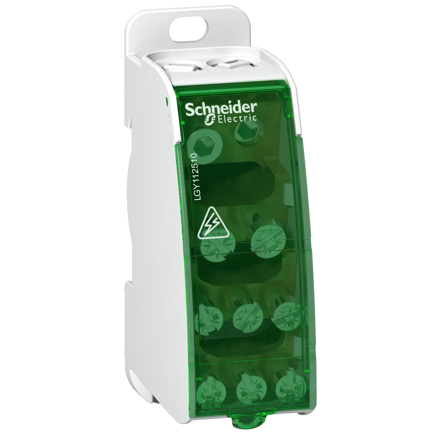 Repartidores a Riel DIN 1P 125A 10 Conexiones LGY112510 — Schneider Electric — Schneider Electric