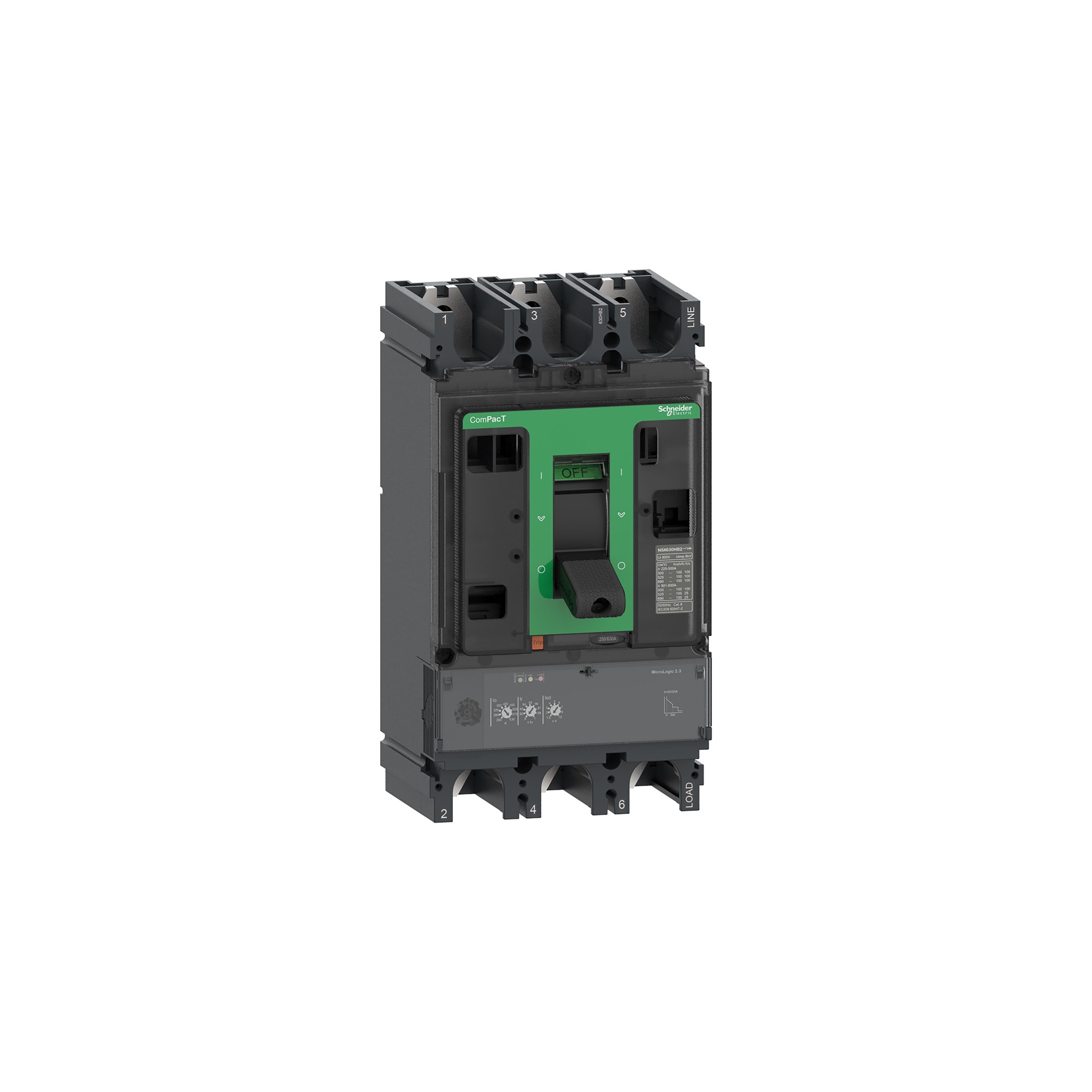 Interruptor automático 400A 36kA C40F32D400 Schneider — Schneider Electric