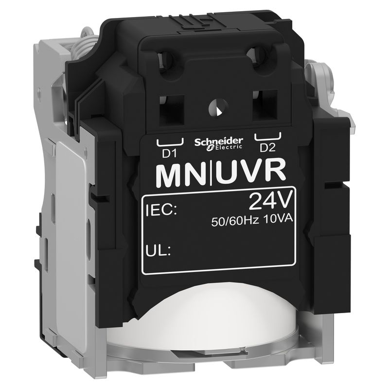 Bobina de Disparo Mn 24V AC para Interruptores Compact NSX100-630 LV429404 — Schneider Electric — Schneider Electric