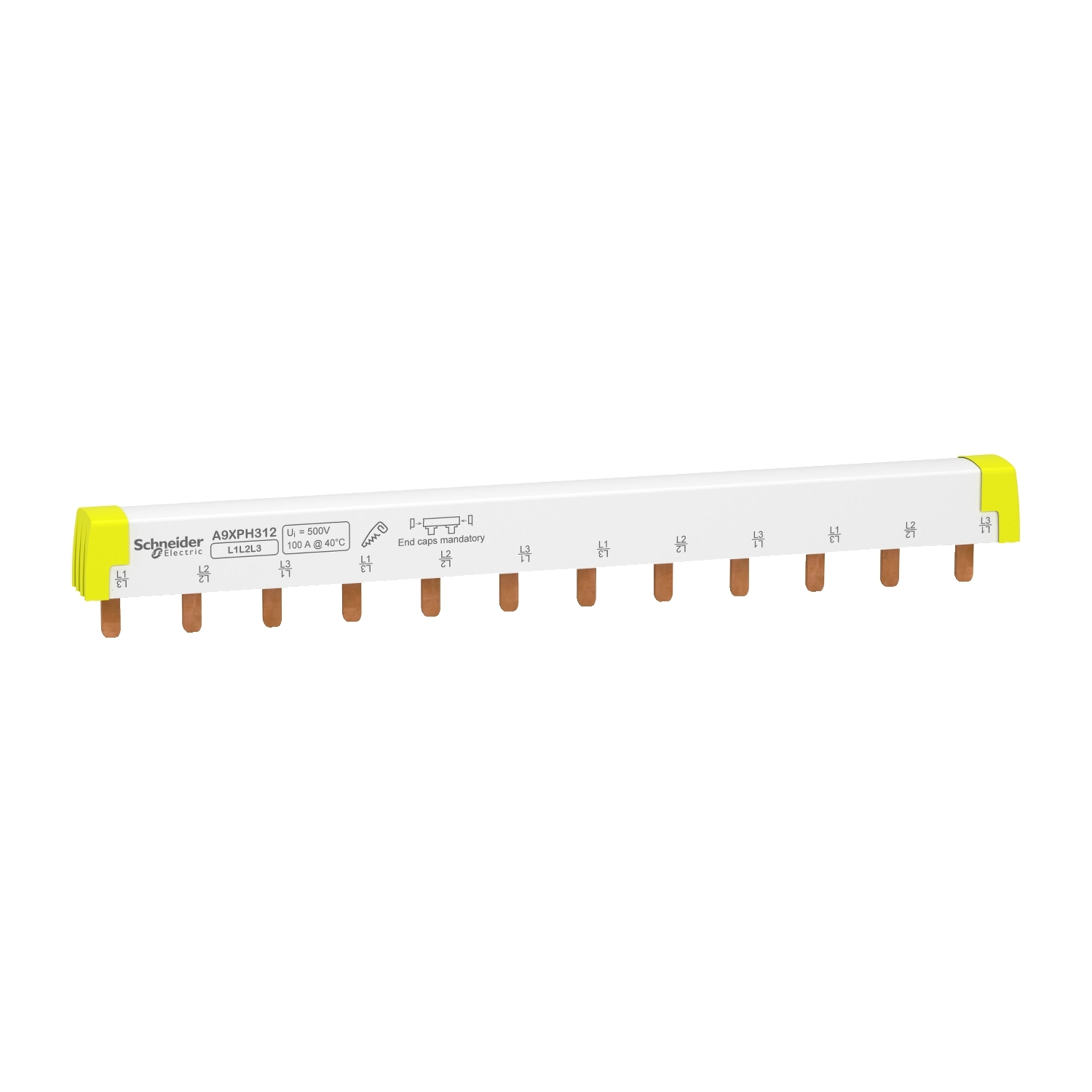 Peine Unipolar 3P 24 Pasos A9XPH312 — Schneider Electric — Schneider Electric
