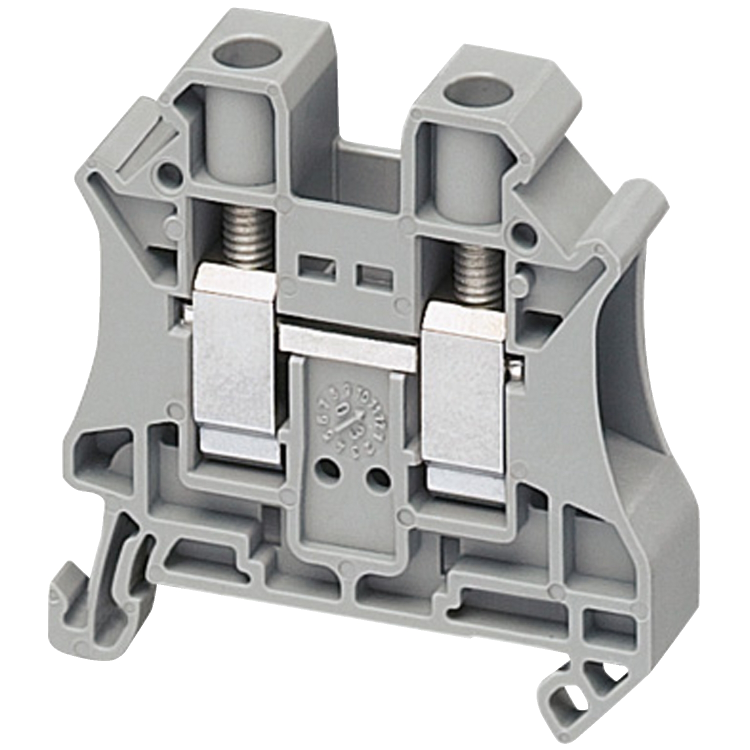 Borne de Conexion Tornillo - 2 Puntos - 10mm - Gris NSYTRV102 — Schneider Electric — Schneider Electric