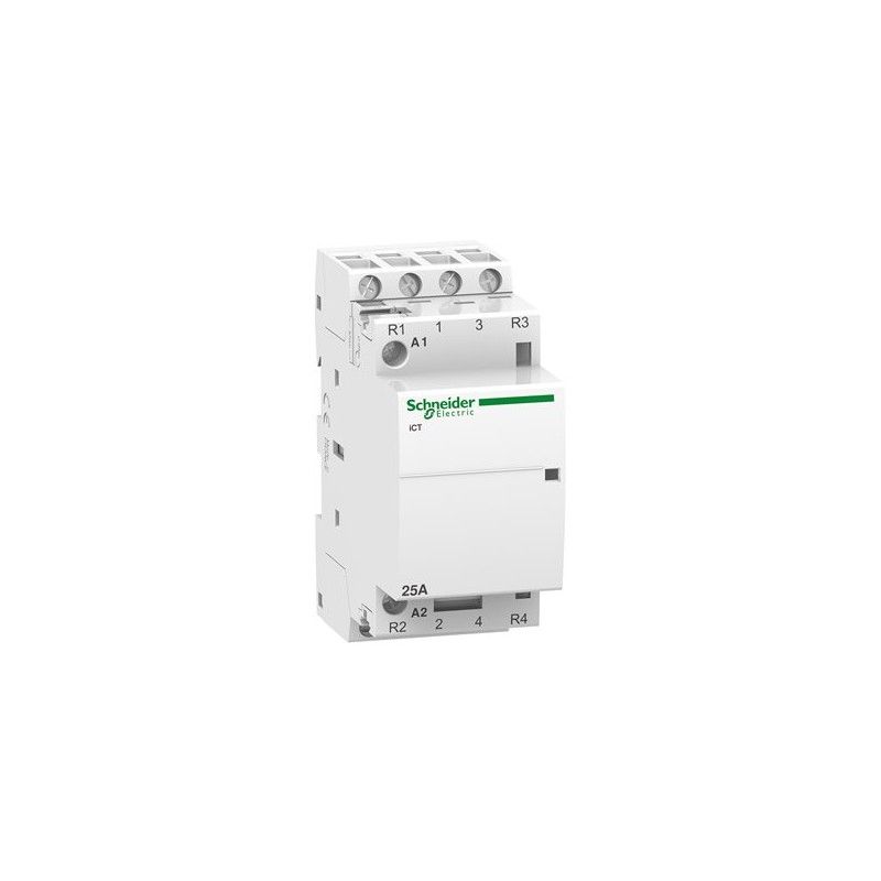 Contactor 25A bobina 240V 2NA+2NC A9C20838 Schneider — Schneider Electric