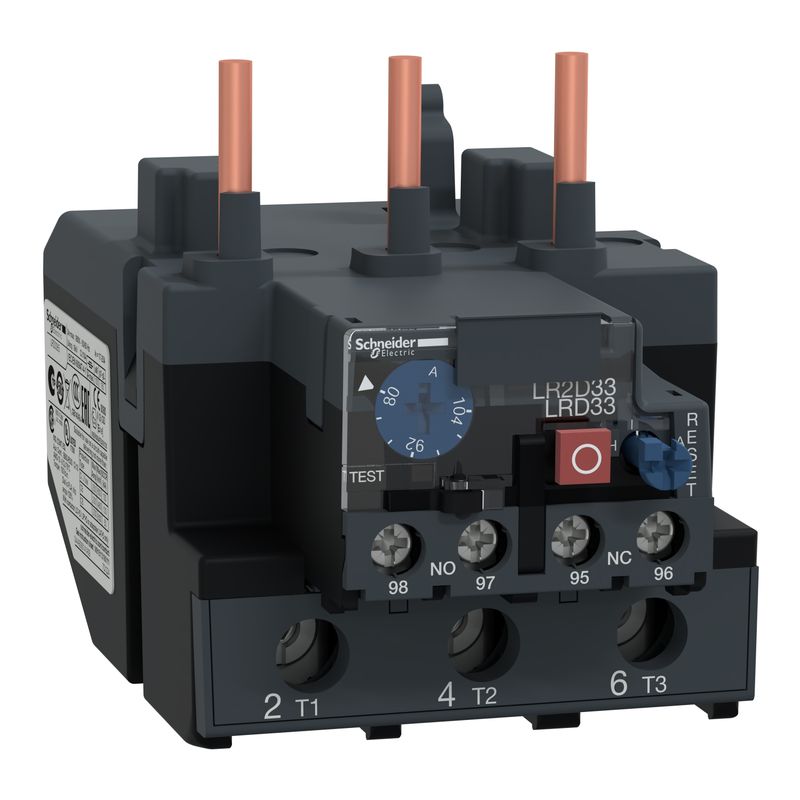 Relé TERMICO PARA CONTACTOR TESYS LRD, 80-104 A, CLASE 10A LRD3365 Schneider Electric — Schneider Electric