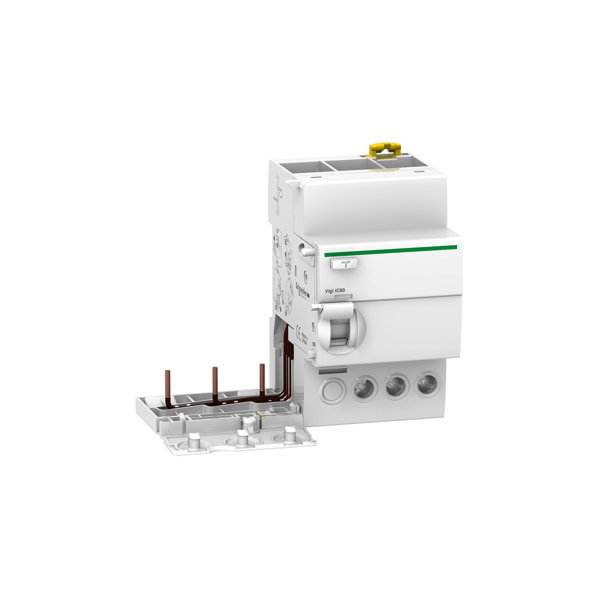 Protección a tierra automático vigi C6 3P 25A 3MA clase AC A9V44325 — Schneider Electric — Schneider Electric