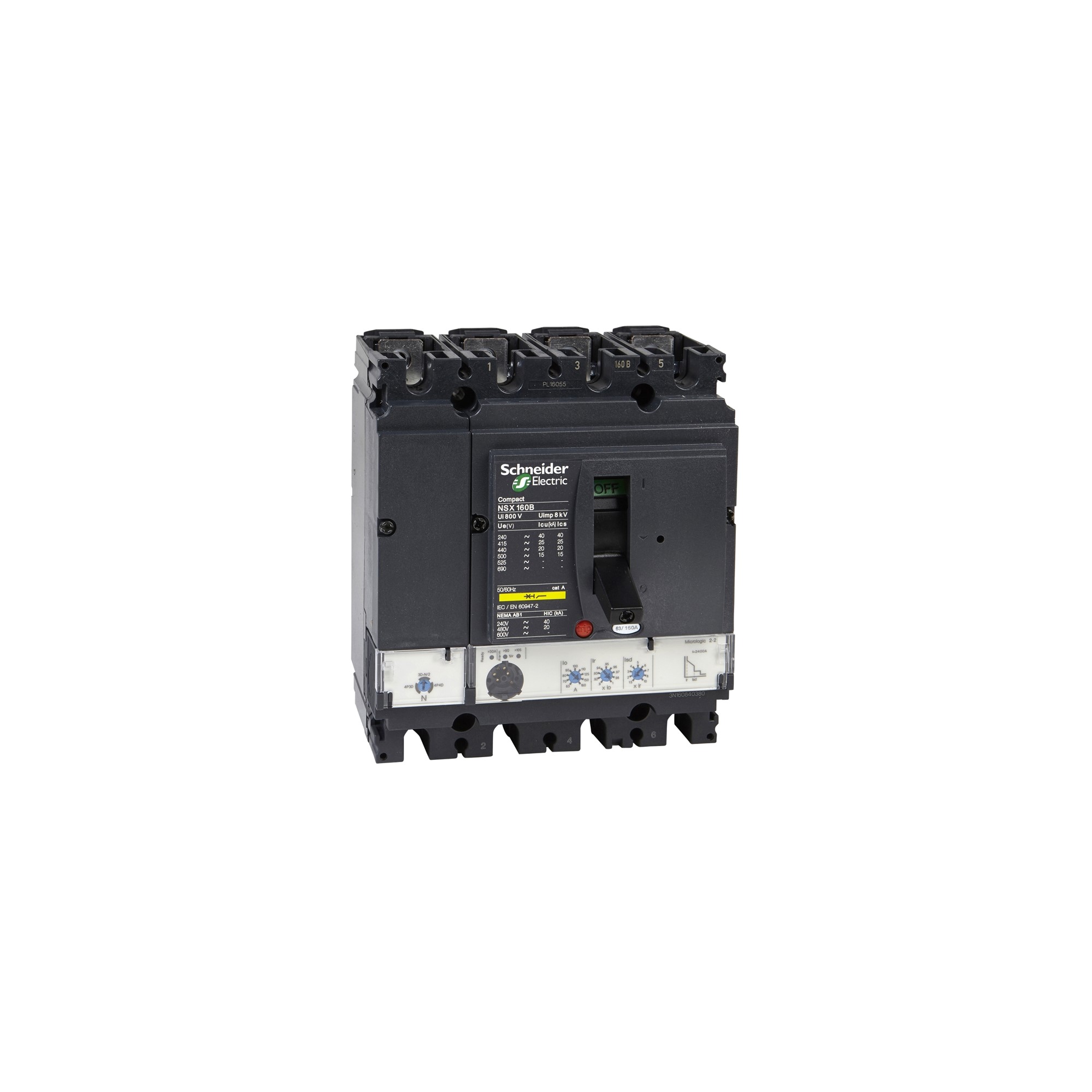 Interruptor caja moldeada 4x40A 380V 25kA LV 42978759 Schneider — Schneider Electric