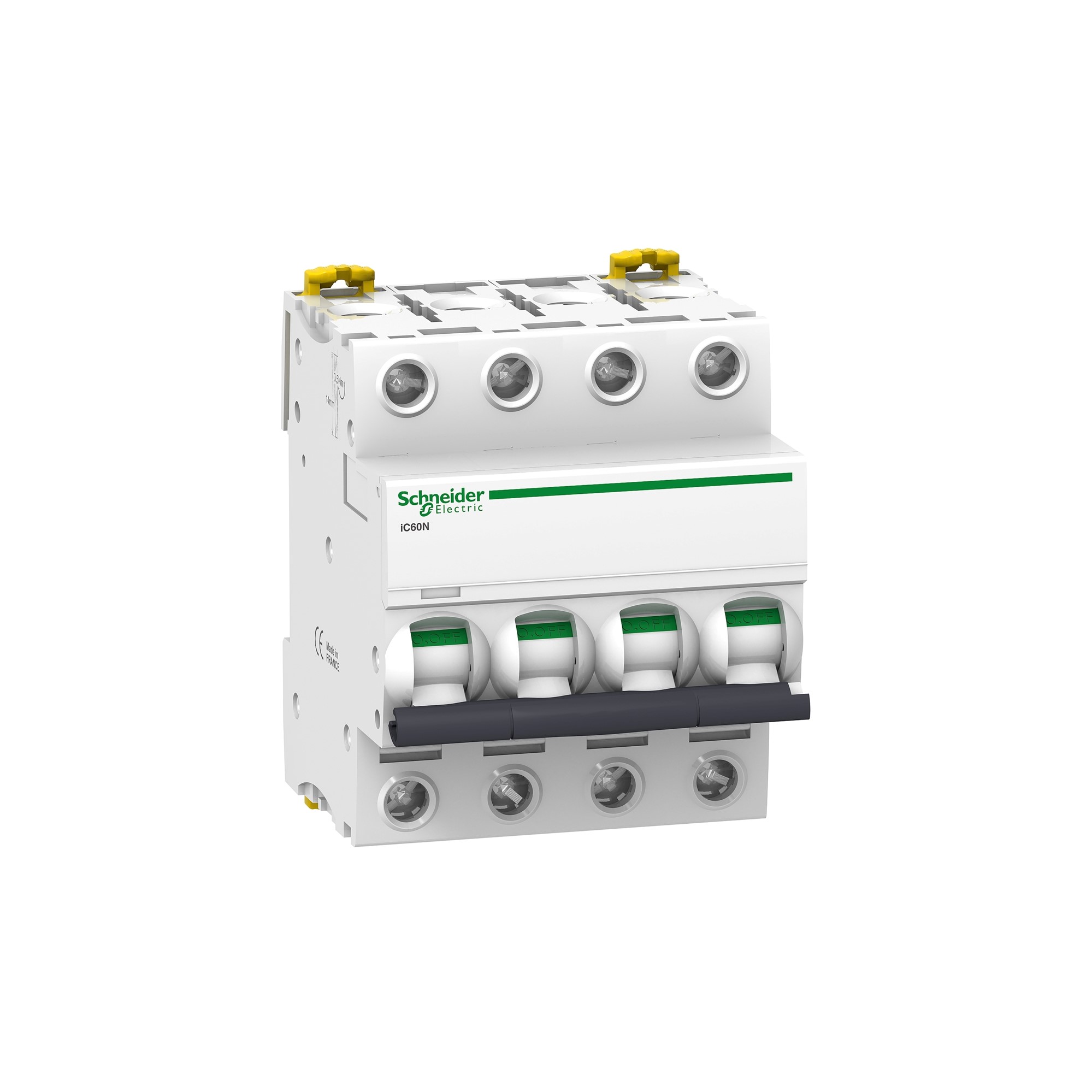 Interruptor automático 4x50A 10kA curva C IC60N A9F77450 Schneider — Schneider