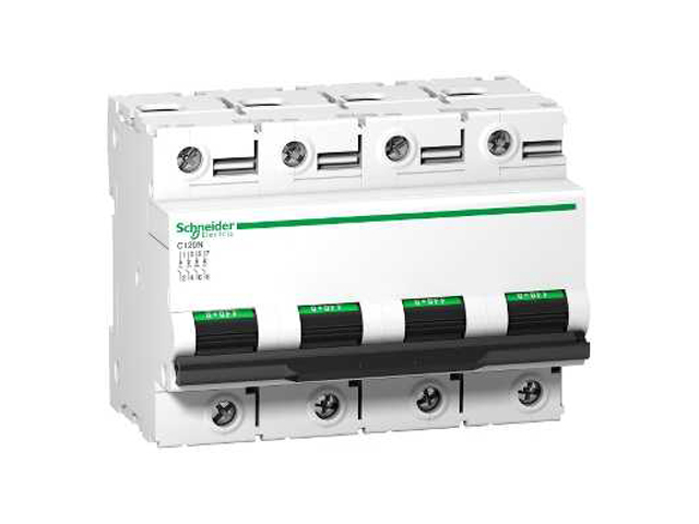 Interruptor automático 4x80A A9N18372 Schneider — Schneider