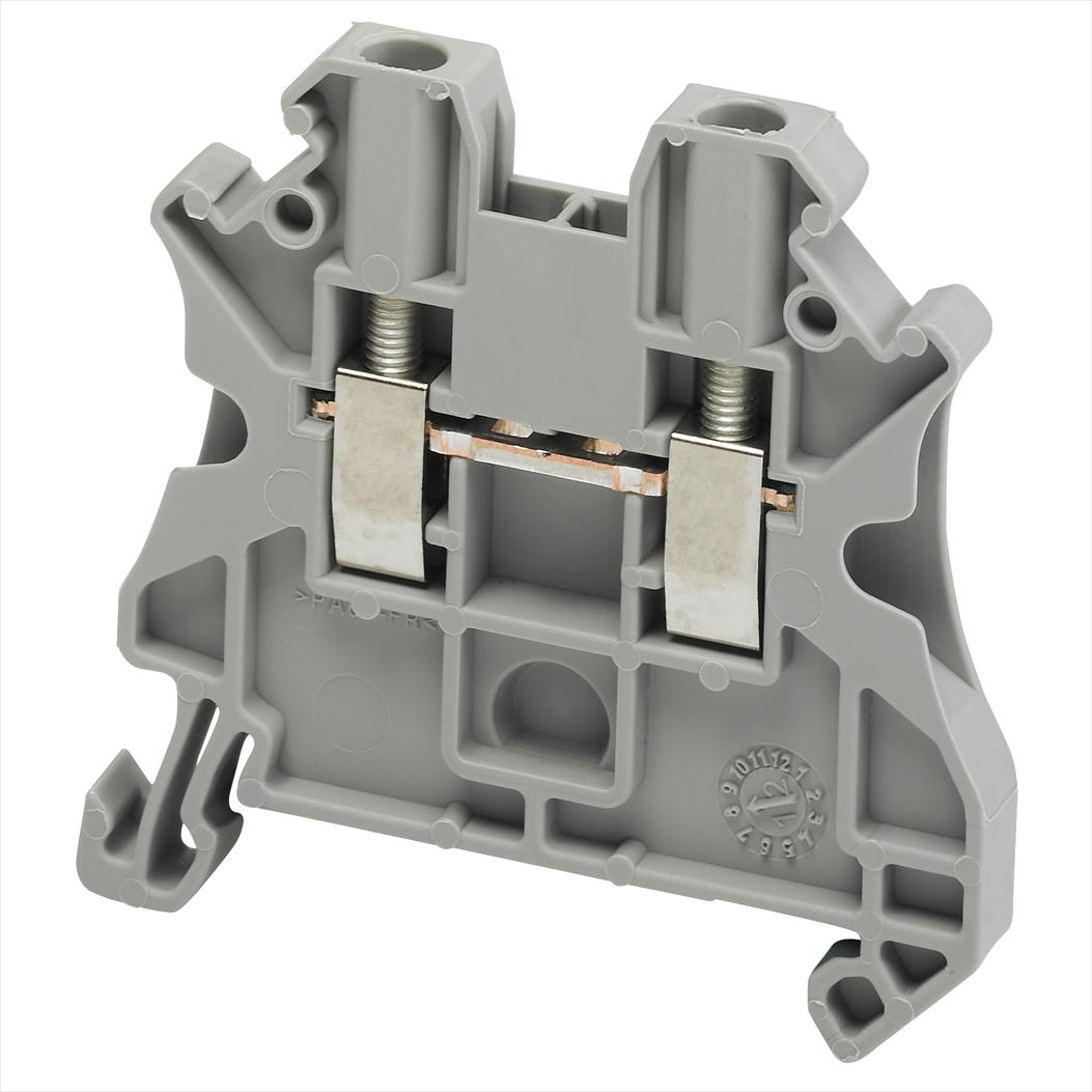Borne de Conexion Tornillo - 2 Puntos - 2.5mm - Gris NSYTRV22 — Schneider Electric — Schneider Electric