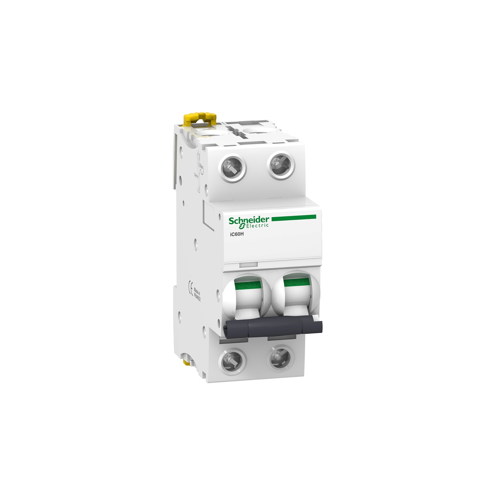 Interruptor automático 2x40A 15kA curva D iC60 A9F85240 Schneider — Schneider