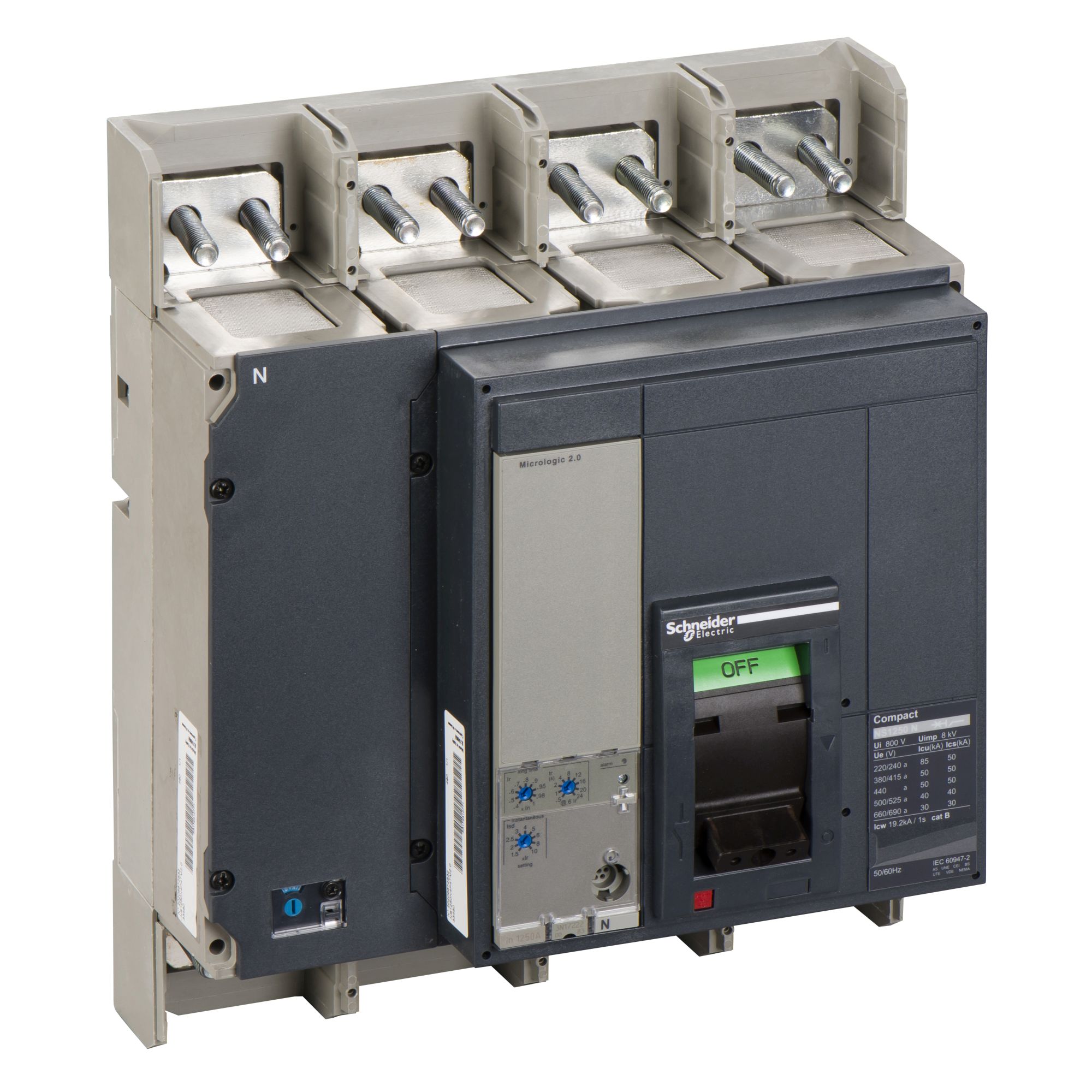 Fijo F.a. Micrologic 2.0 33480 NS1250N 4P — Schneider Electric — Schneider Electric