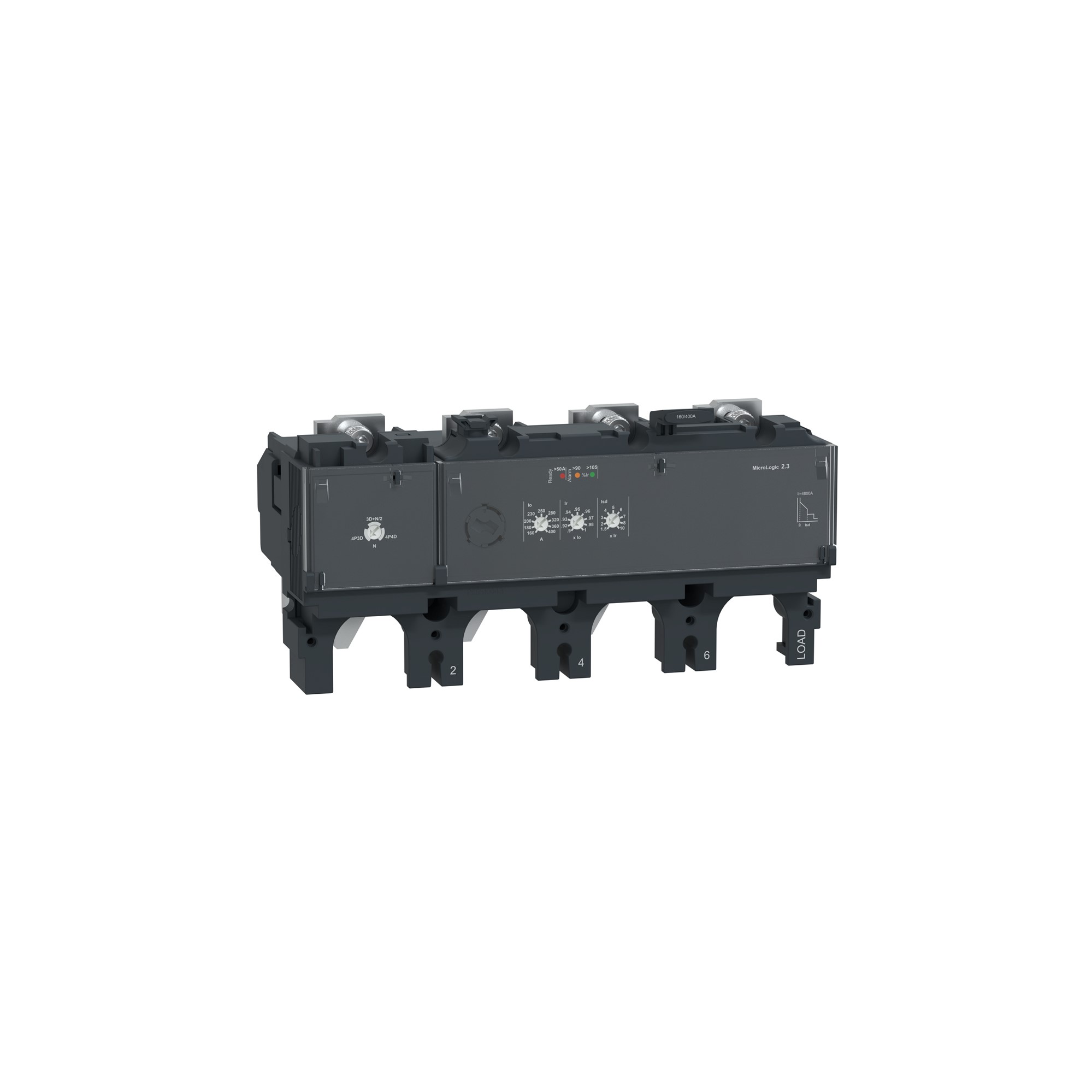 Unidad de control MicroLogic 2.3 para interruptor NSX 400/630 400A 4P4D C4042D400 — Schneider Electric — Schneider Electric