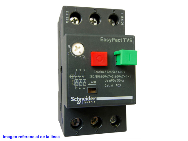 Guardamotor magnetotérmico EasyPact tvs 1.6-2.5A GZ1E07 — Schneider Electric — Schneider Electric