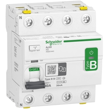 Interruptor Diferencial Clase B Si 4x40A 30mA A9Z61440 — Schneider Electric — Schneider Electric