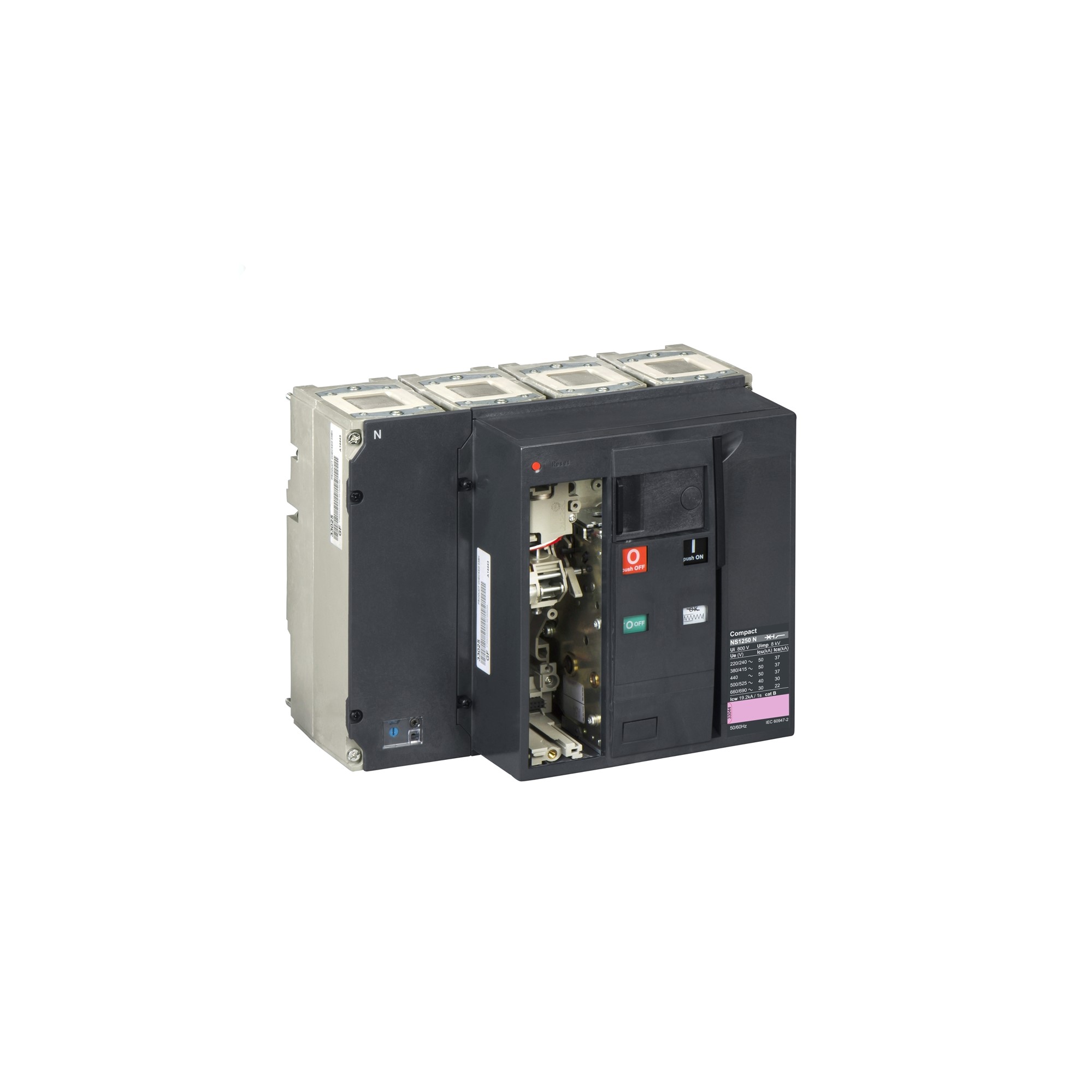 Interruptor caja moldeada 4x1250A NS1250N4PEF5.0 Schneider — Schneider