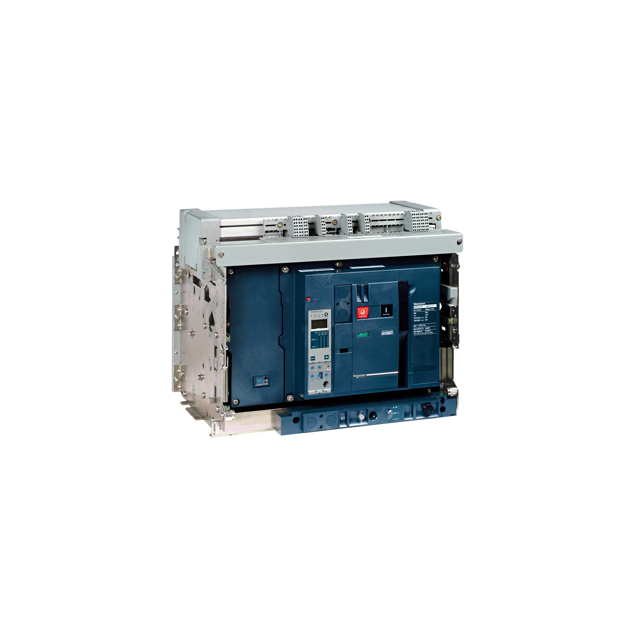 Interruptor Masterpact Nw H1 4P 1600 a Fijo Micrologic 5.0E CF074 — Schneider Electric — Schneider Electric