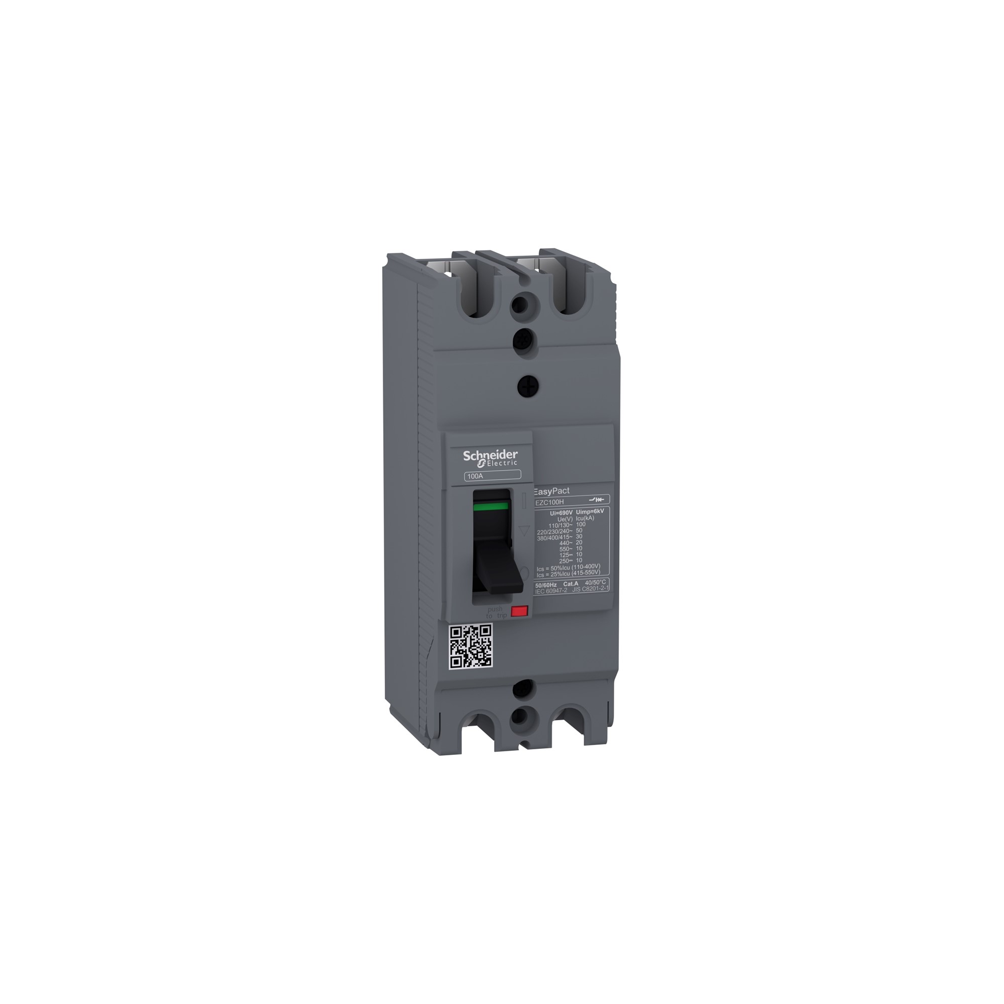 Interruptor caja moldeada 2x40A Easypact 28102259 Schneider — Schneider
