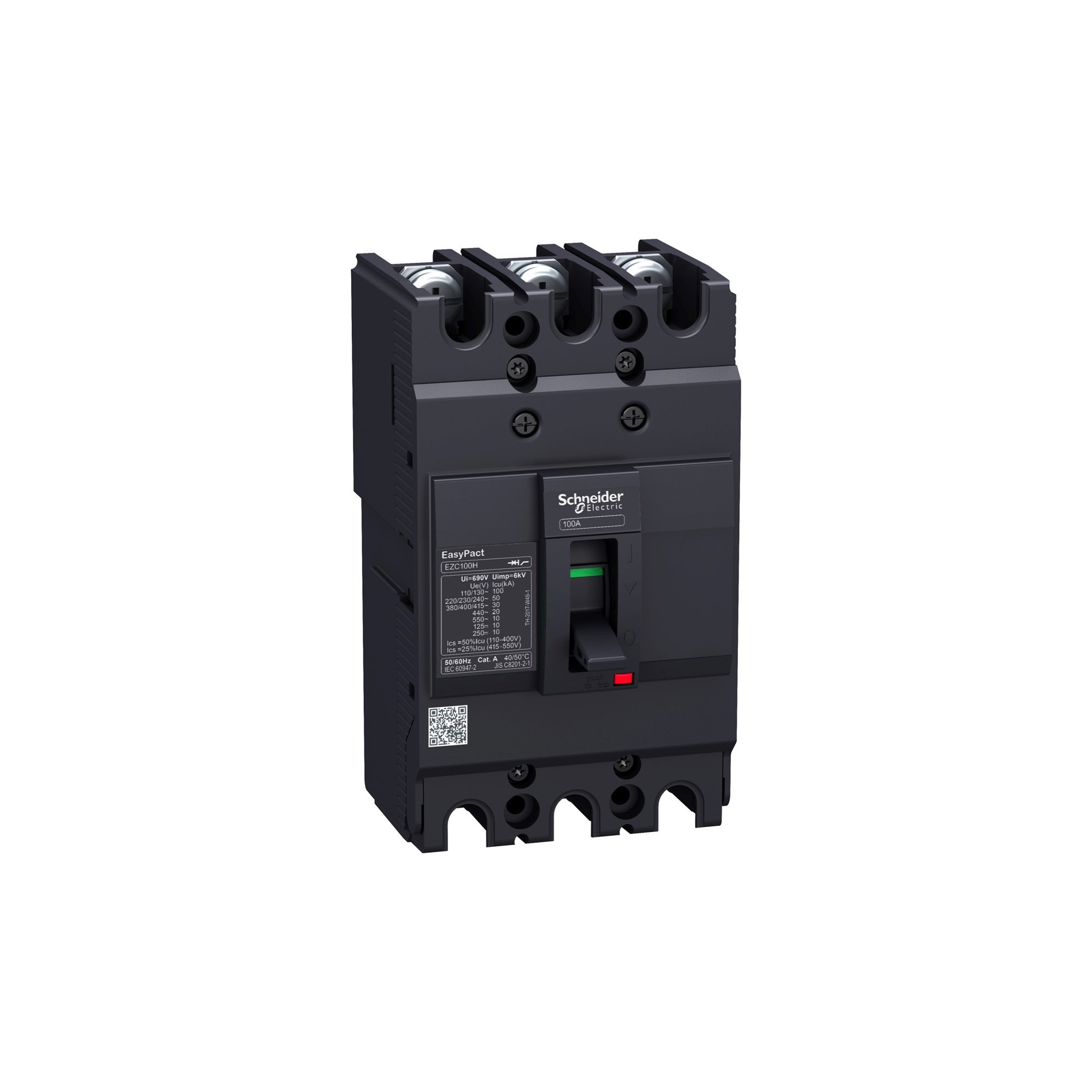 Interruptor caja moldeada 3x63A EasyPact 28136359 Schneider — Schneider