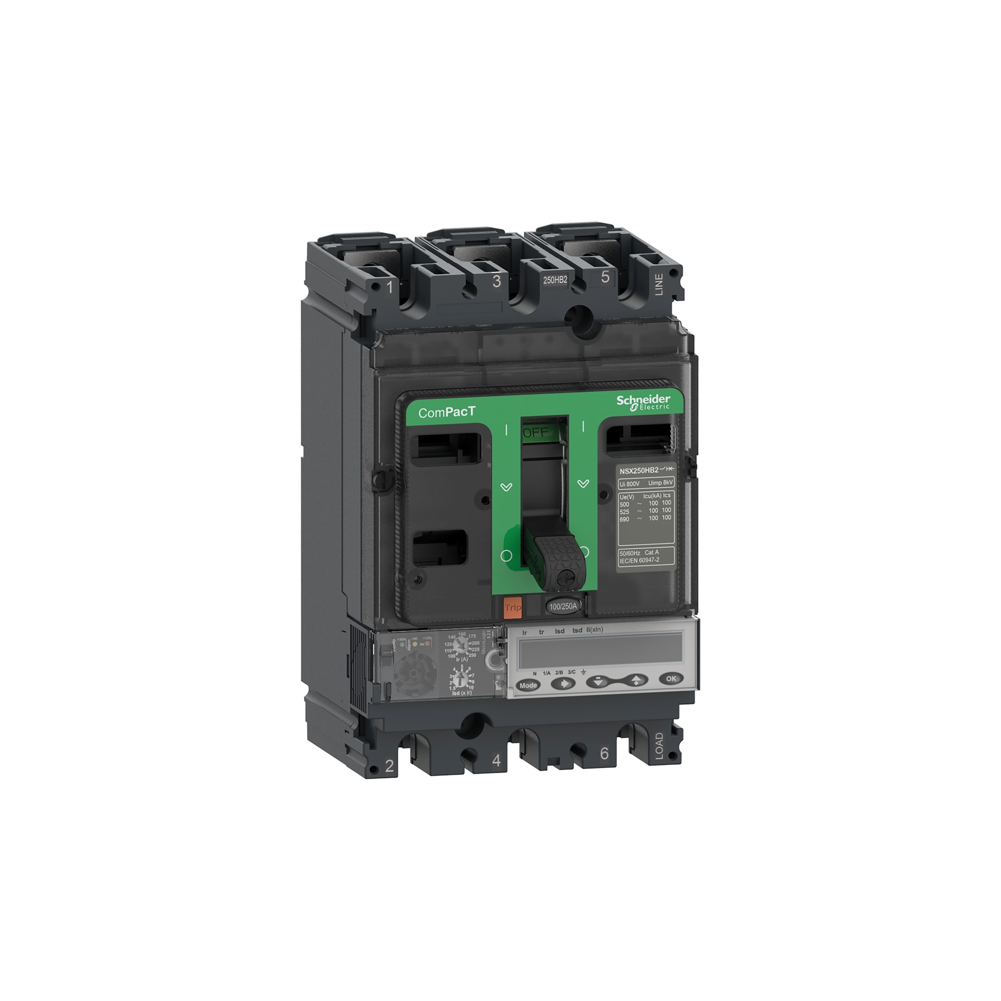Interruptor caja moldeada 3x40A Compact NSX C10R35E040 Schneider — Schneider