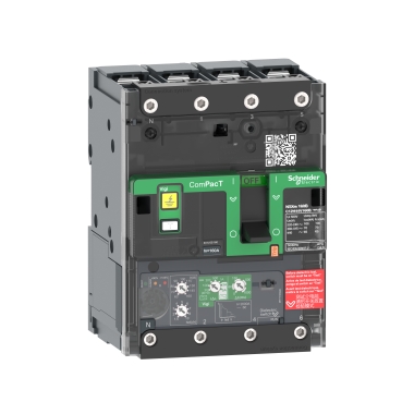 Interruptor NSXm160F 36kA AC 4P 160A 4.1 Busbar C12F44V160B — Schneider Electric — Schneider Electric