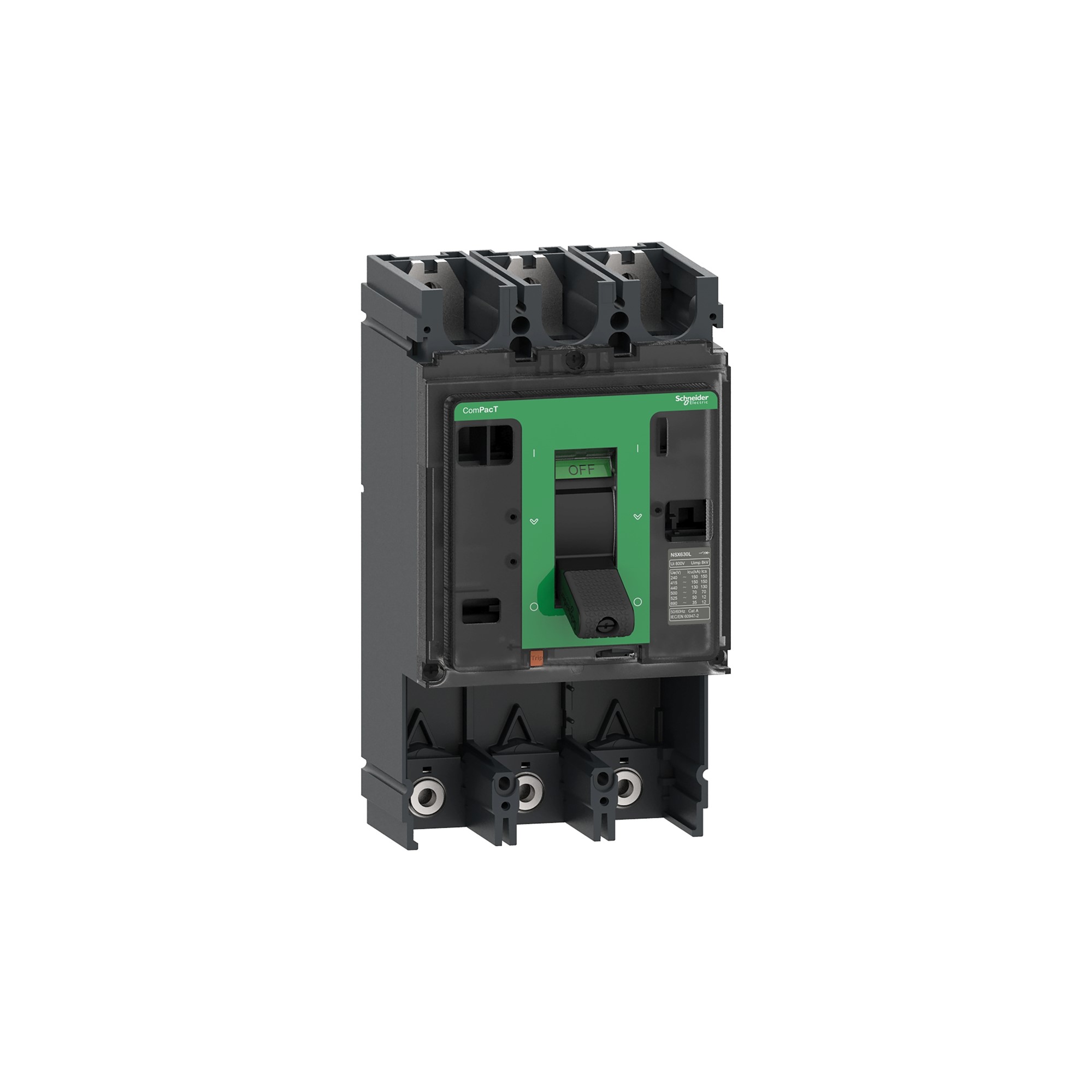 Interruptor caja moldeada 3x400A ComPacT NSX C40N3 Schneider — Schneider