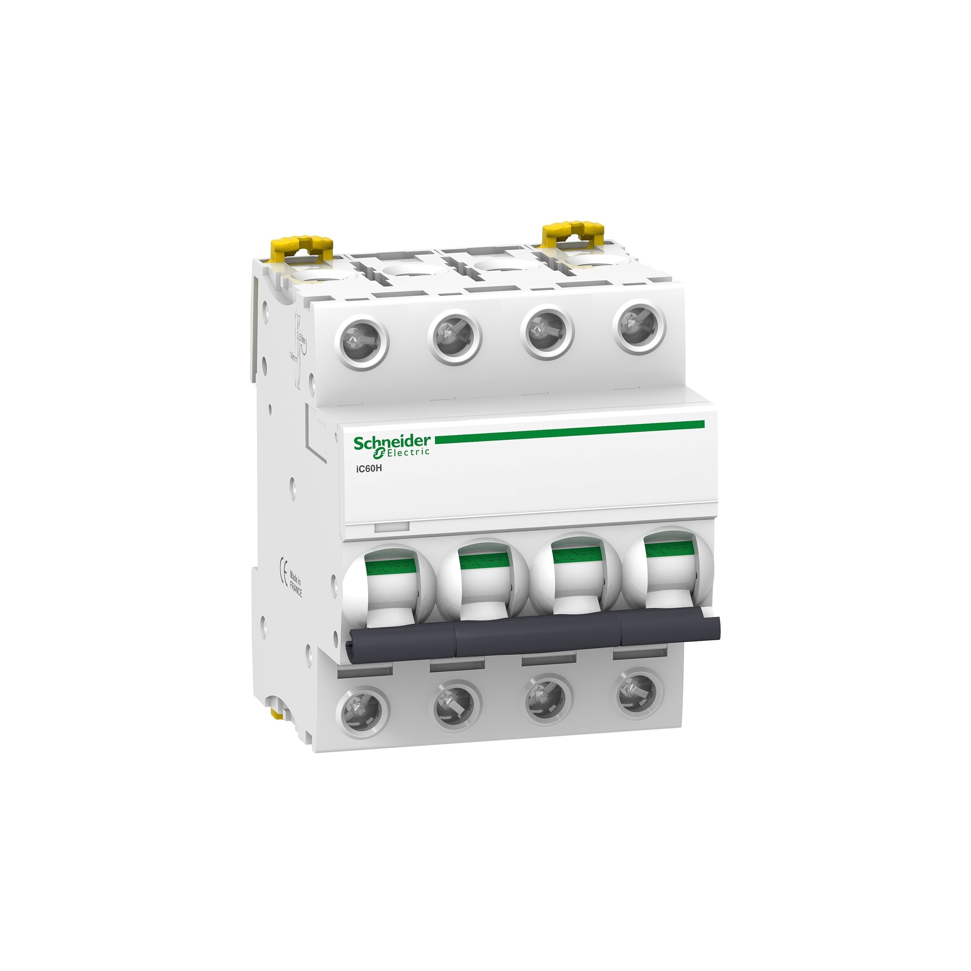 Interruptor automático 4x40A 15kA curva D IC60 A9F85440 Schneider — Schneider