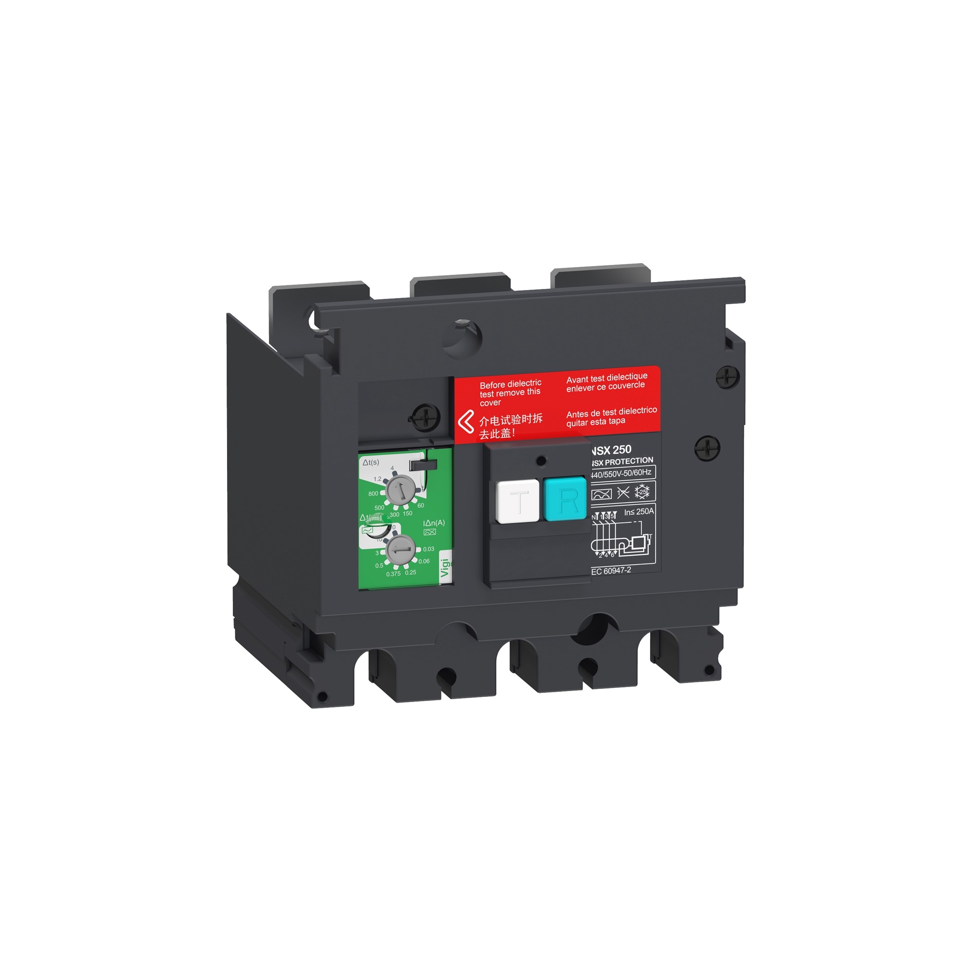 Bloque Vigipact 3P 30mA-30A 440V Ca para NSX100-160 Protección LV429488 — Schneider Electric — Schneider Electric