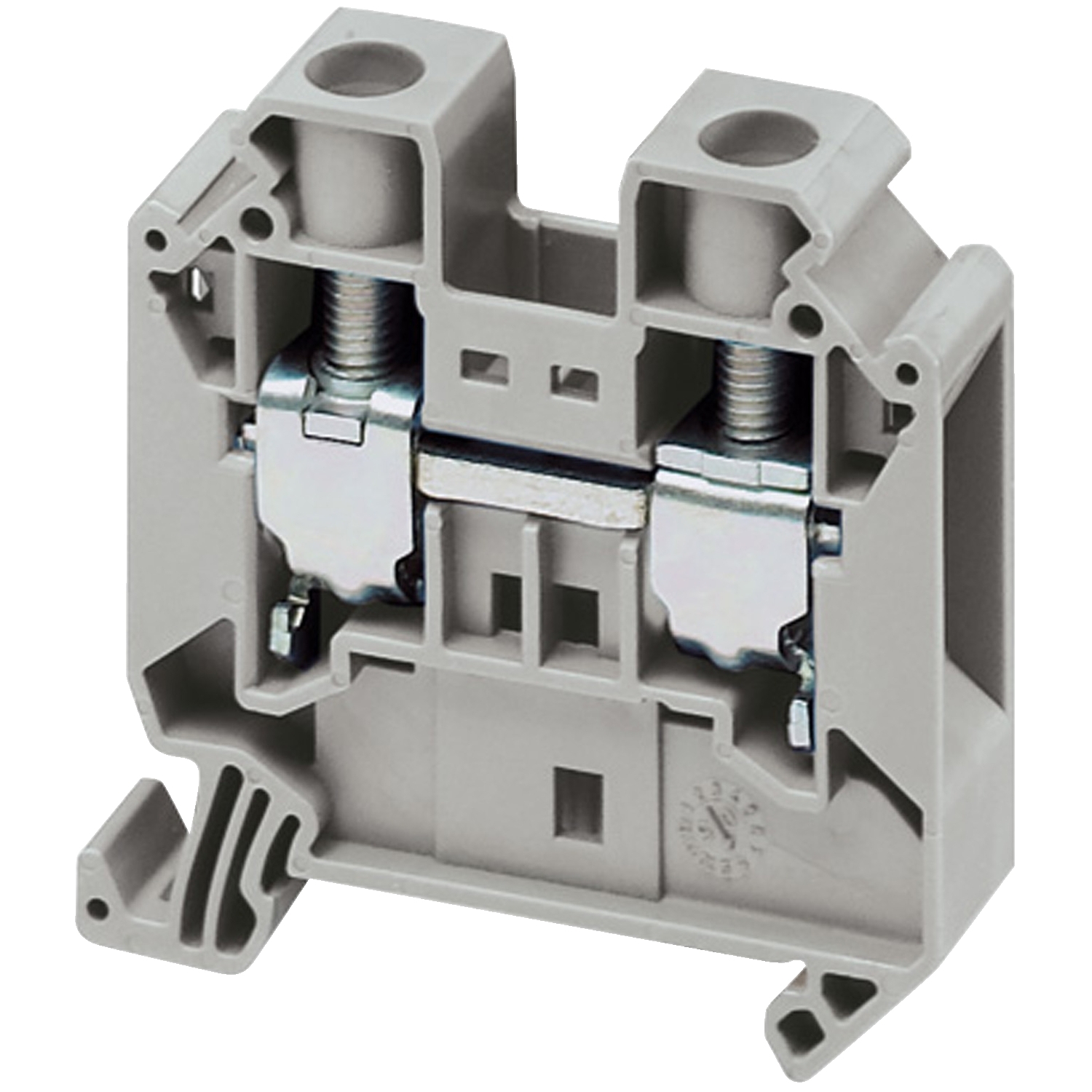 Borne de Conexion Tornillo - 2 Puntos - 16mm - Gris NSYTRV162 — Schneider Electric — Schneider Electric