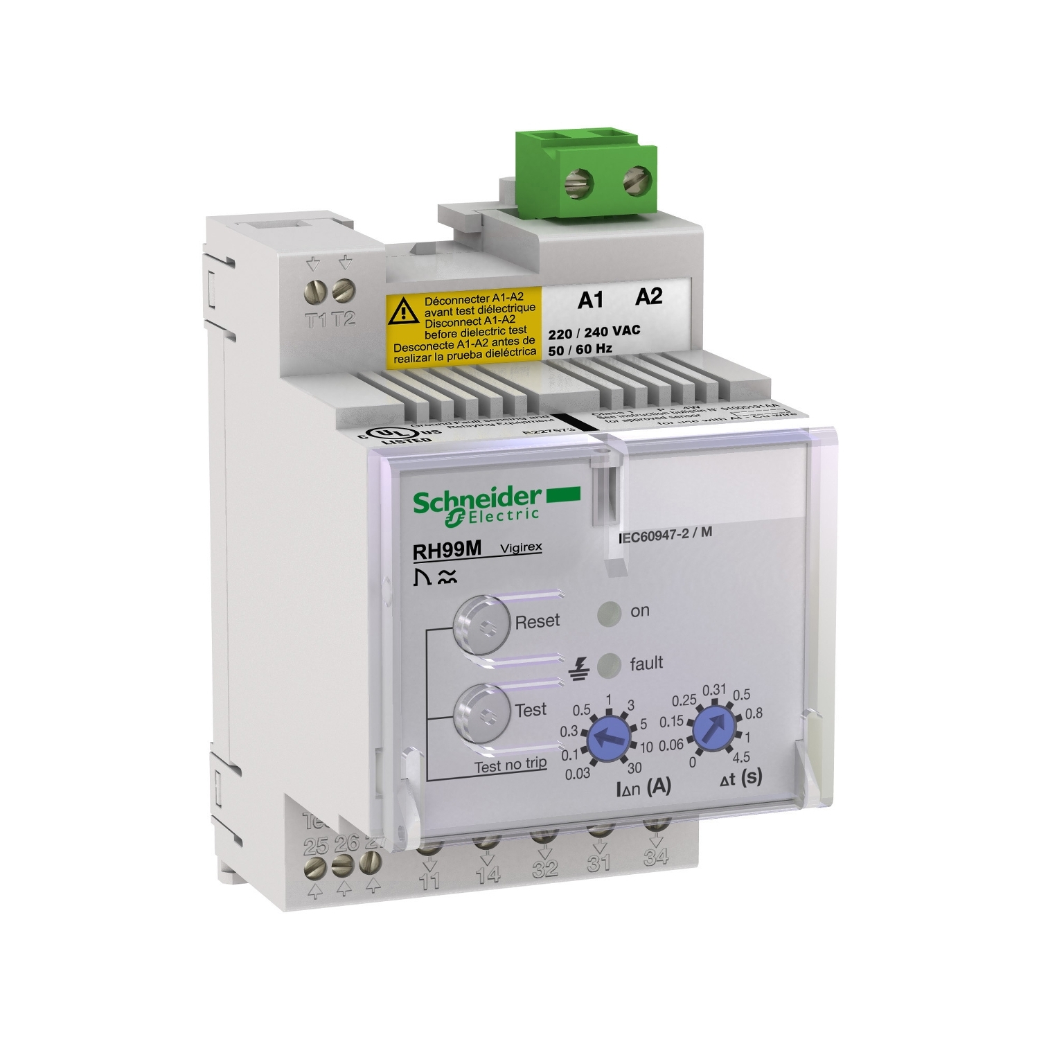 Relé DIF RH99M 380/415V CA 56175 Schneider Electric — Schneider Electric