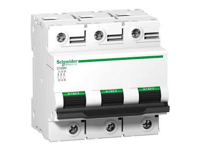 Interruptor automático 3x125A A9N18470 Schneider — Schneider