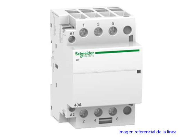 Contactor 3x40A bobina 240VAC 3NC A9C20843 Schneider — Schneider