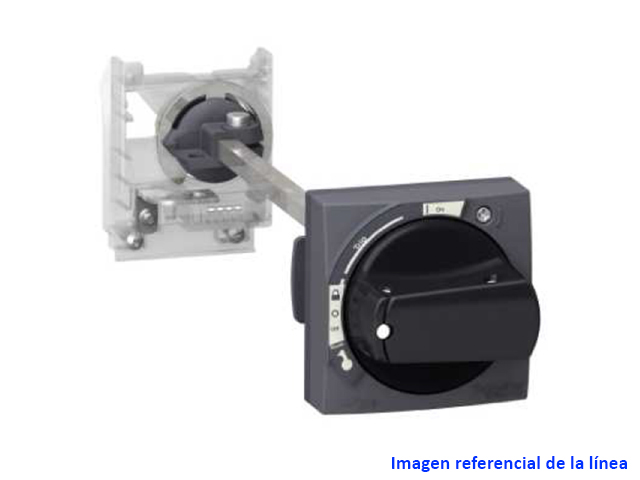 Kit IP54 con Selector Maneta Corta Negro para GV2L - GV2P GV2APN01 — Schneider Electric — Schneider Electric