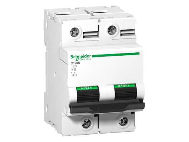 Interruptor automático 2x125A A9N18363 Schneider — Schneider