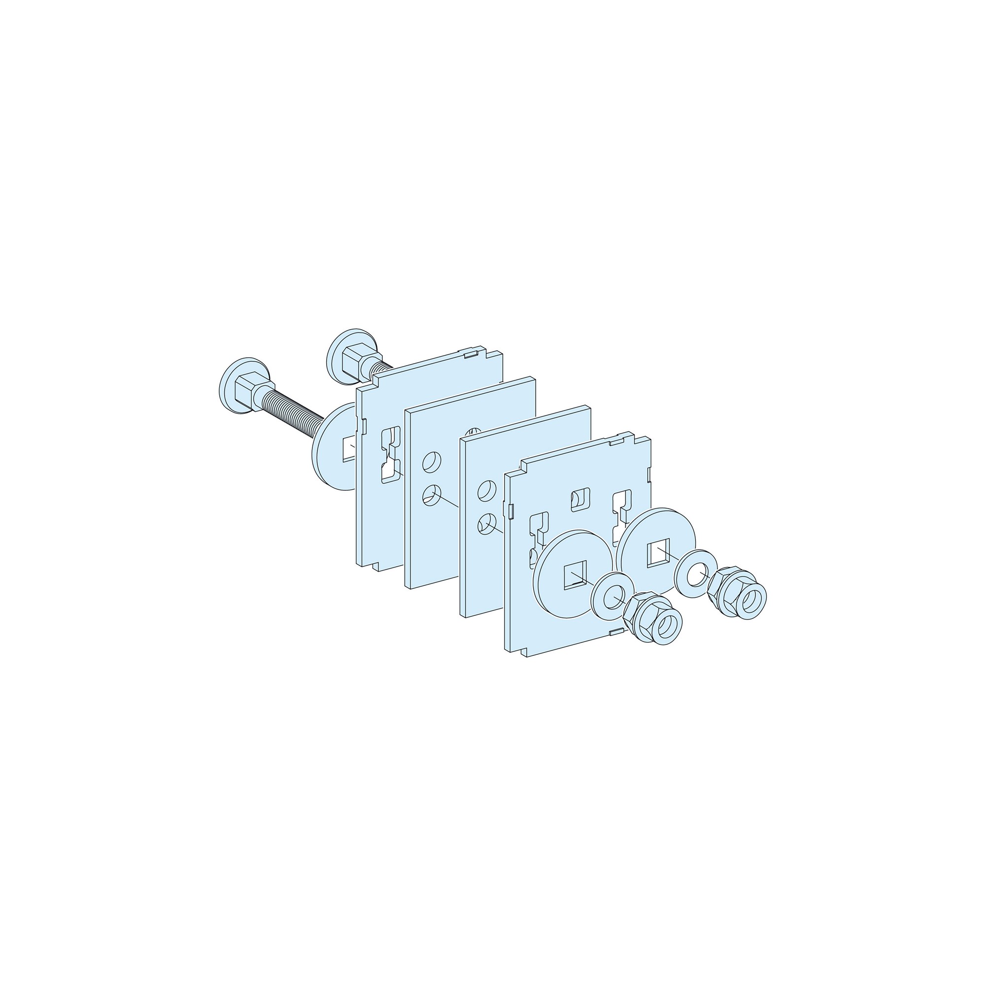 Empalme Hor.ancho 80/100mm LVS04641 — Schneider Electric — Schneider Electric
