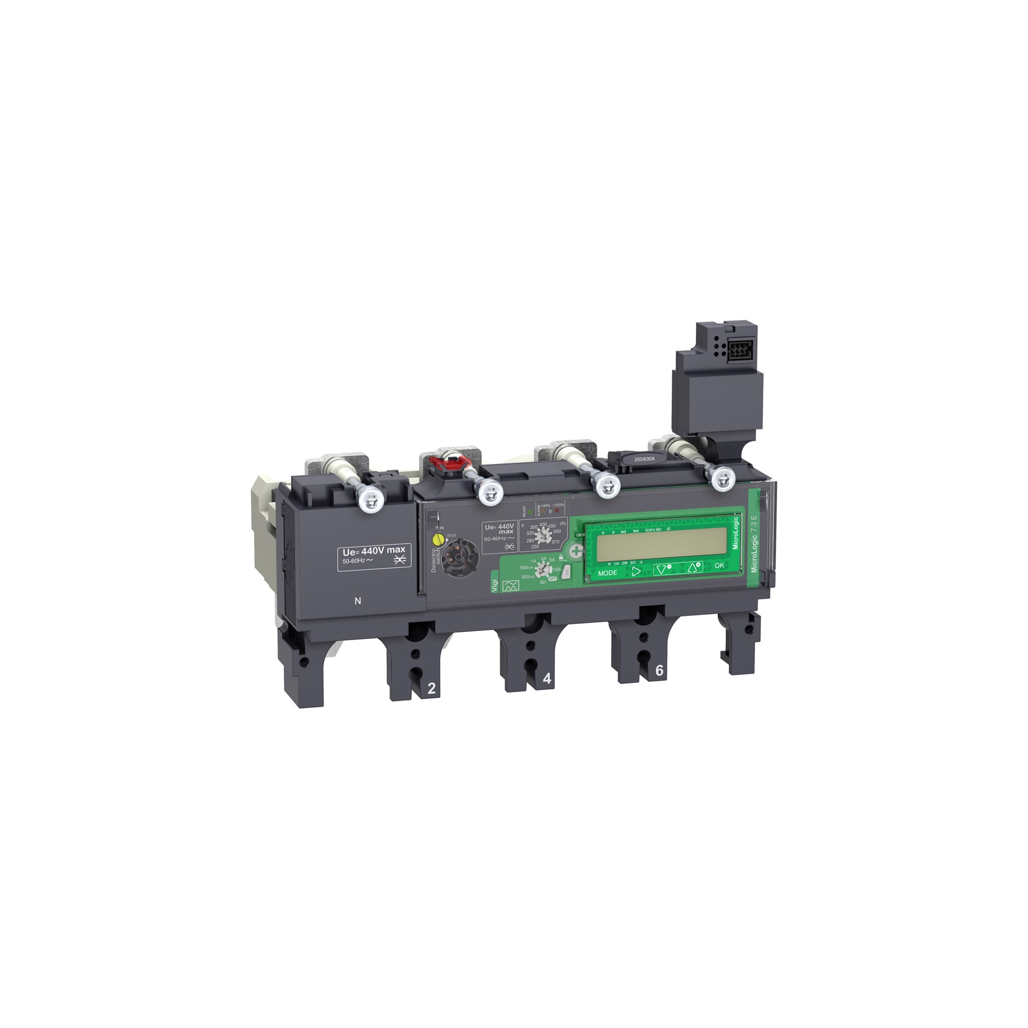 Unidad de Control Micrologic 7.3E Interruptor 400A 4P4D C4047E400 — Schneider Electric — Schneider Electric
