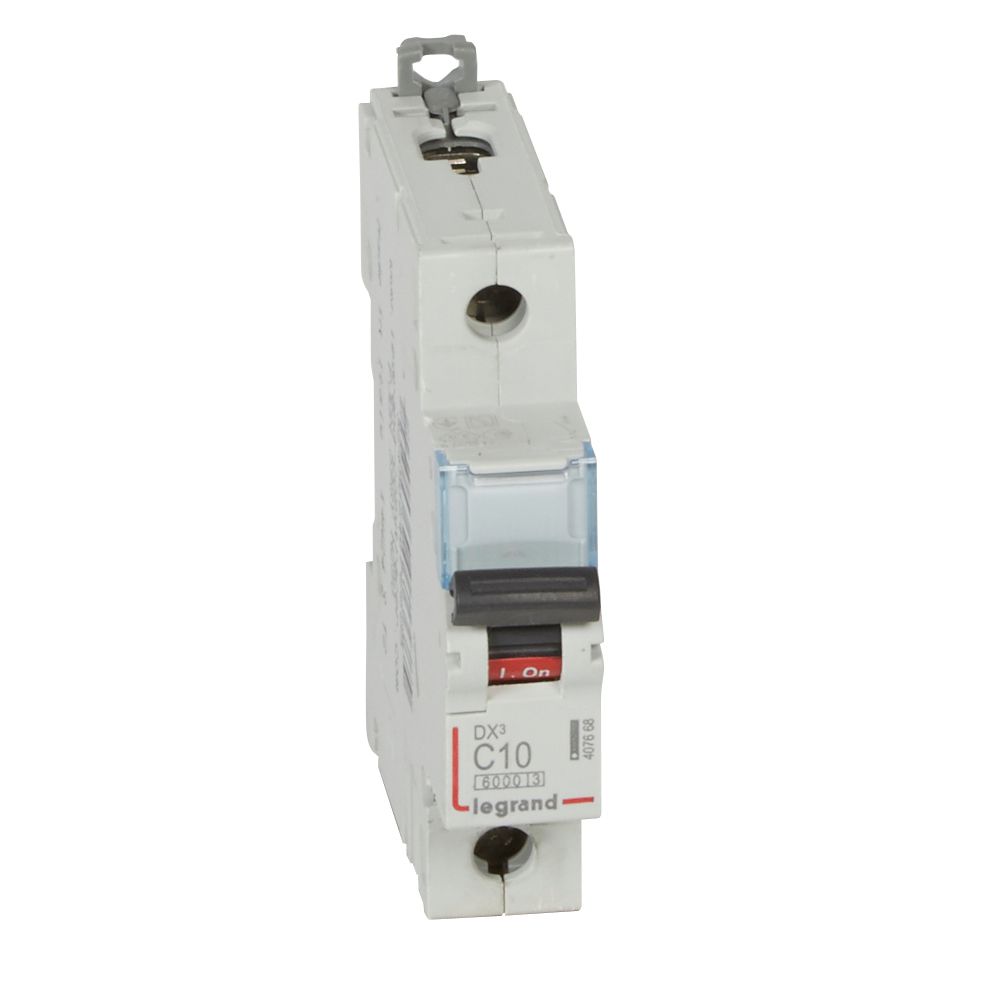 Interruptor automático 1x10A 10kA curva C DX3 407668 Legrand — Legrand