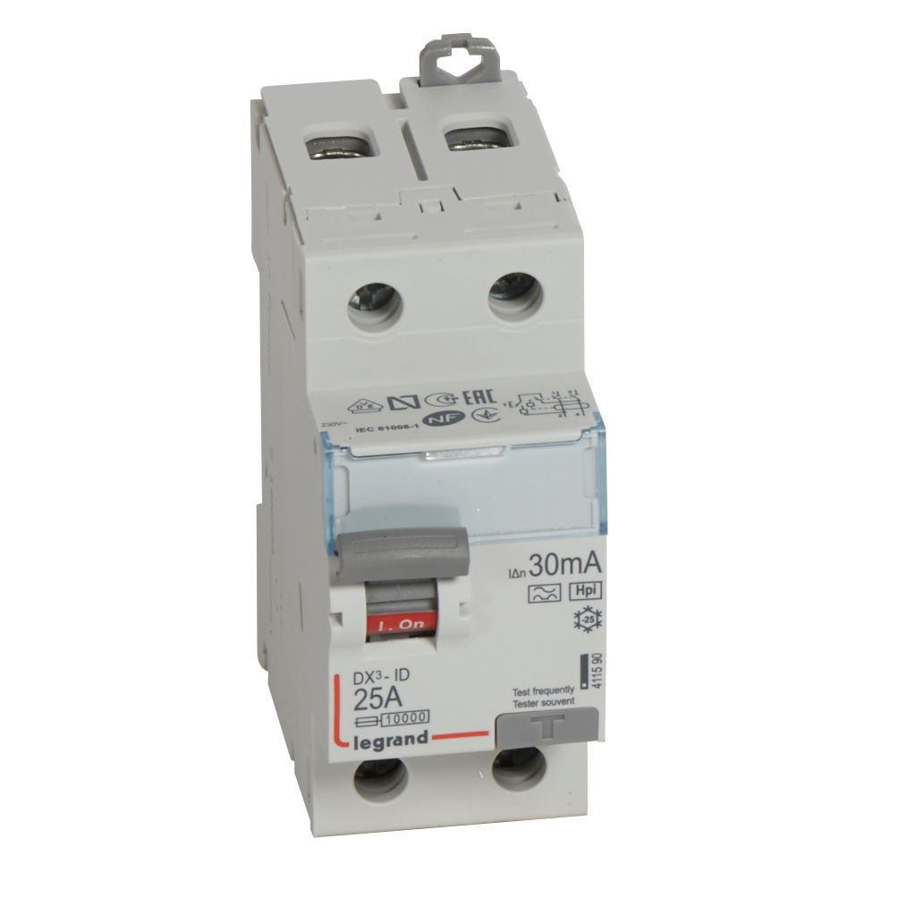 Interruptor Diferencial 2x25A 30mA Hpi 411590 — Legrand — Legrand