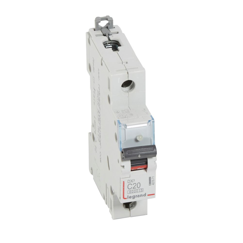Interruptor automático 1P 10kA curva C DX3 407671 Legrand — Legrand